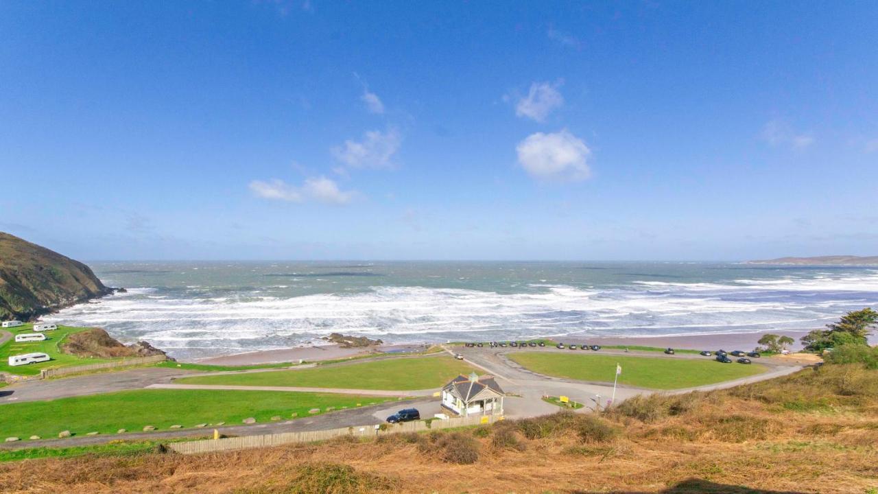 Clifton Court Apt 16 With Indoor Heated Pool & Sea Views Croyde Exteriér fotografie